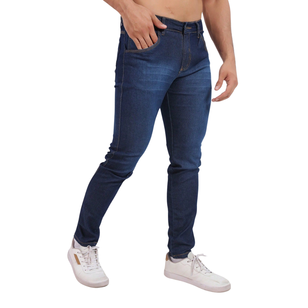 Calça Jeans Lycra Básica Casual