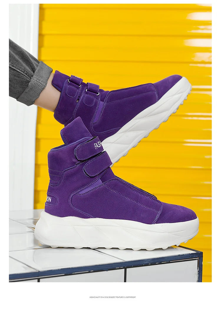 Tênis Sneaker Ultra High Fashion Cano Alto