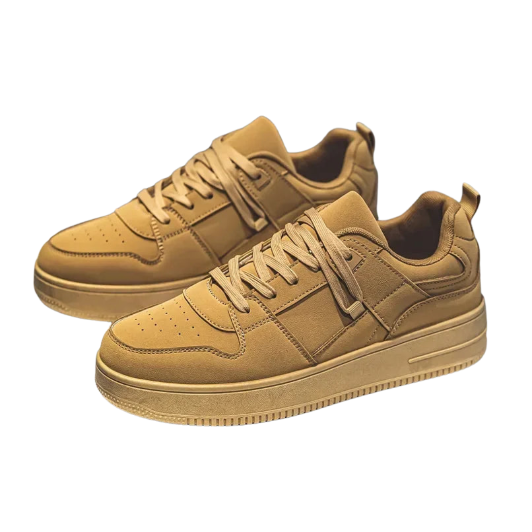 Tênis Sneaker Casual Aero Mode caramelo